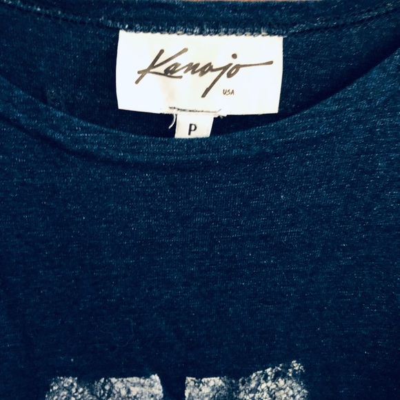 EUC hand printed Japanese design L soft tee - Picture 2 of 5